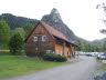 Die H�tte des Campingplatzes
